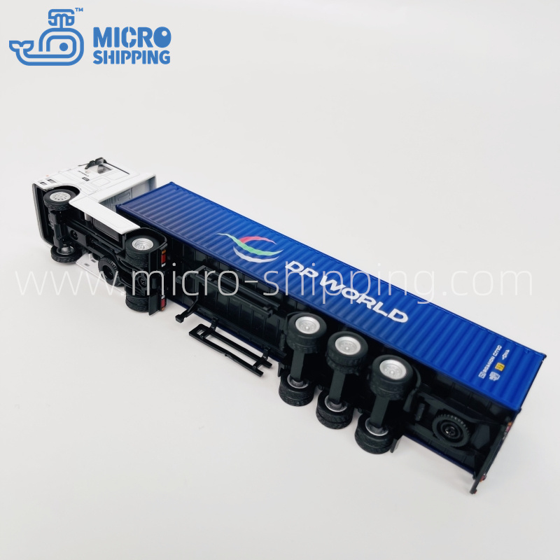 1:87 DP WORLD LOGOSTIC BLUE COLOR TRUCK MODEL(图3)